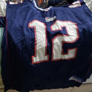 Patriots Tom Brady XL Reebok throwback